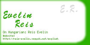 evelin reis business card